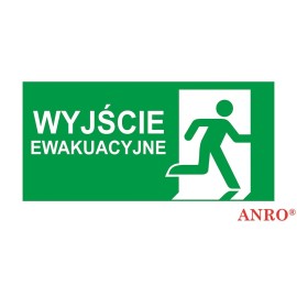ANRO Znak Bezpieczeństwa Z-E002-5PT150x300