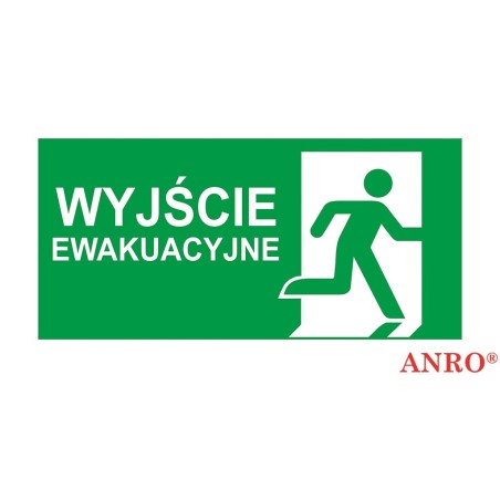 ANRO Znak Bezpieczeństwa Z-E002-5PT150x300