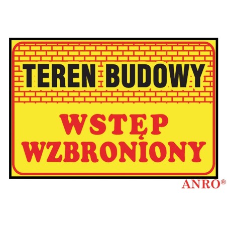 ANRO Znak Bezpieczeństwa Z-TB16-P-250x350