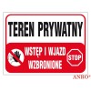 ANRO Znak Bezpieczeństwa ZZ-B25P250X350