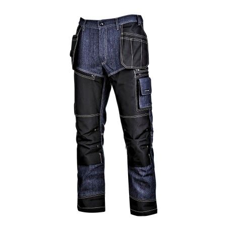LAHTI PRO Spodnie Jeansowe Niebieskie Wzmocnione XL L4051804