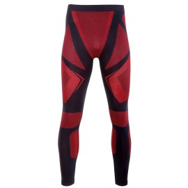LAHTI PRO Kalesony Termoaktywne CZARNO-CZERWONE L/XL L4120603