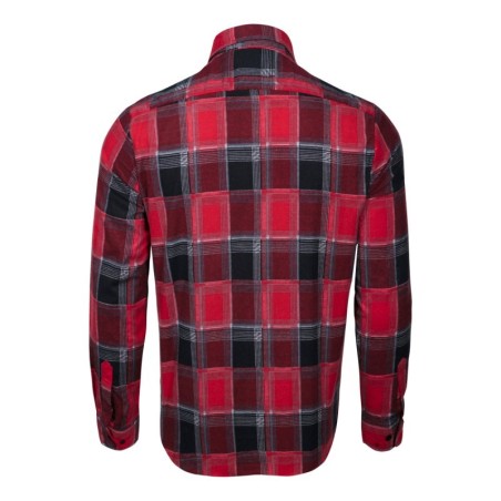 LAHTI PRO Koszula Flanelowa 120G/m2 CZERWONA M LPKF1M