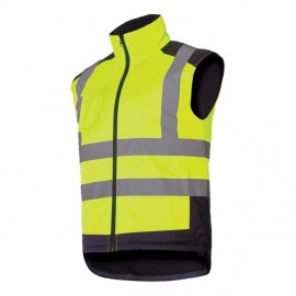 LAHTI PRO Kamizelka Ostrzegawcza Dwustronna ŻÓŁTA XL L4131304