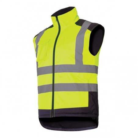 LAHTI PRO Kamizelka Ostrzegawcza Dwustronna ŻÓŁTA XL L4131304