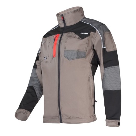 LAHTI PRO Bluza Khaki-Czarna Ze Wstawkami Ze Strechu XL L4041004