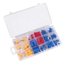 XL-TOOLS Konektory elektr wsuwane oczko łącznik 160szt BOXX KOE160