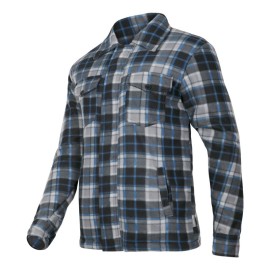 LAHTI PRO Bluza Ocieplana Szaro-Niebieska XL L4011104