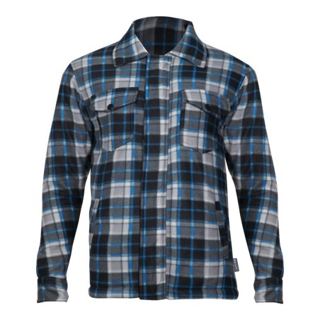 LAHTI PRO Bluza Ocieplana Szaro-Niebieska 2XL L4011105