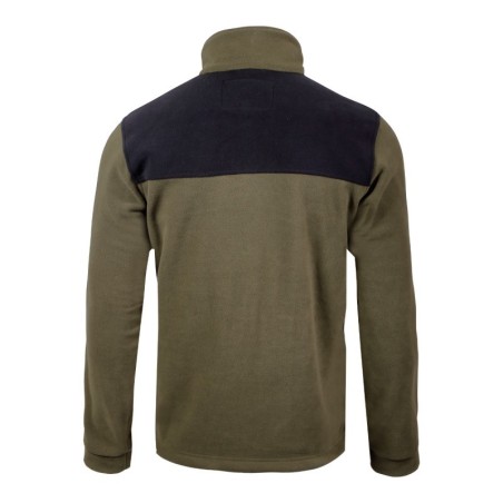 LAHTI PRO Bluza Polarowa KHAKI-CZARNA 2XL L4011605