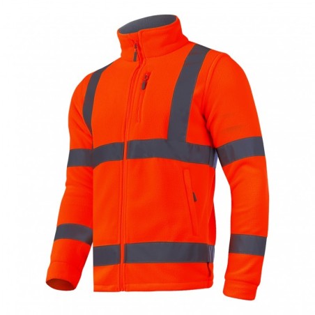LAHTI PRO Bluza Polarowa Ostrzegawcza Pomarańczowa L  L4011003