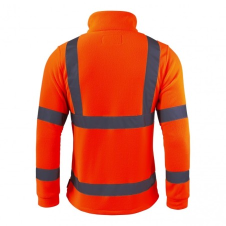 LAHTI PRO Bluza Polarowa Ostrzegawcza Pomarańczowa L  L4011003