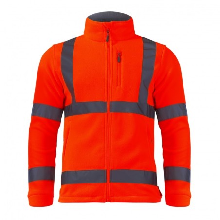 LAHTI PRO Bluza Polarowa Ostrzegawcza Pomarańczowa L  L4011003