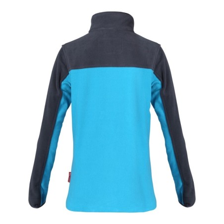 LAHTI PRO Bluza Polarowa Damska TURKUSOWO-SZARA M L4010302
