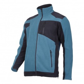 LAHTI PRO Bluza Polarowa ze Wzmocnieniami TURKUSOWA 2XL L4011405