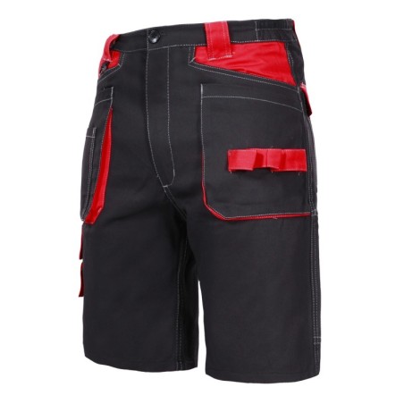LAHTI PRO Spodenki Krótkie Czarno-Czerwone 3XL L4070406