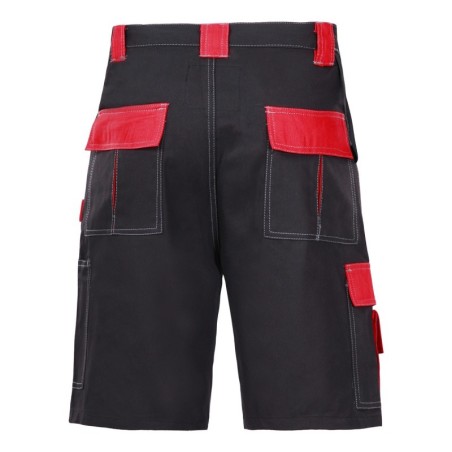 LAHTI PRO Spodenki Krótkie Czarno-Czerwone 3XL L4070406