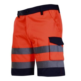 LAHTI PRO Spodenki Krótkie Ostrzegawcze POMARAŃCZOWE 2XL L4070205