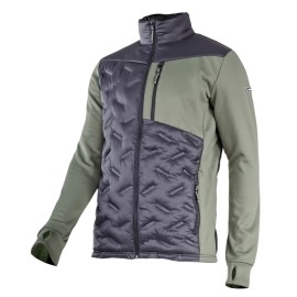 LAHTI PRO Bluza Ocieplana Czarno-Zielona 3XL L4013606