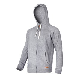 LAHTI PRO Bluza z Kapturem i Suwakiem Szara M L4010802