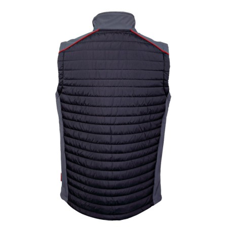 LAHTI PRO Kamizelka Pikowana Czar-Szar-Czerw XL L4130704