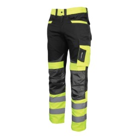 LAHTI PRO Spodnie Ostrzegawcze Czarno-Żółte M L4051102