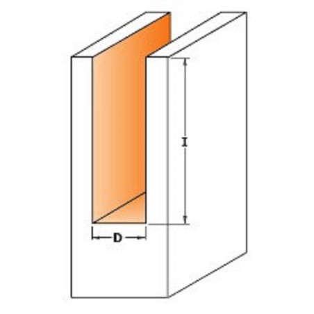 CMT 192.030.11 Frez spiralny wykańczający  - negatyw 3 x 50 mm