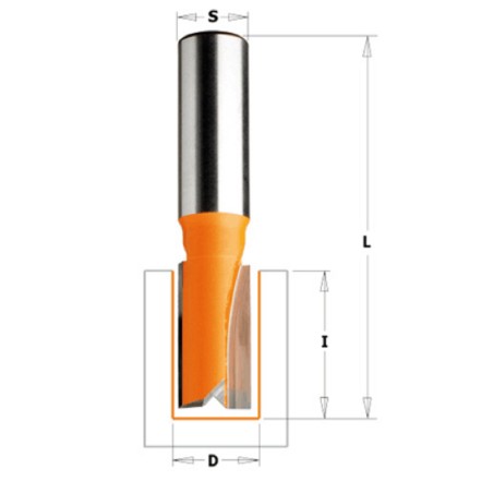 CMT 711.150.11 Frezy proste ostrza HM wlutowane D15 l20 L57.2
