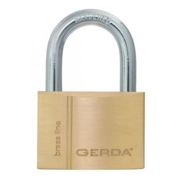 Kłódka GERDA Mosiężna BRASS LINE 40mm KMZ S4010 A