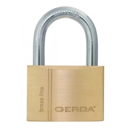 Kłódka GERDA Mosiężna BRASS LINE 40mm KMZ S4010 A