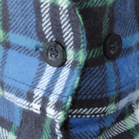 LAHTI PRO Koszula Flanelowa 120G/m2 NIEBIESKA 2XL LPKF32XL