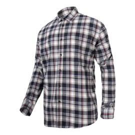 LAHTI PRO Koszula Flanelowa Szaro-Czarna 2XL L4180405