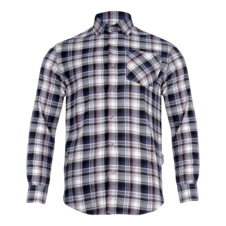 LAHTI PRO Koszula Flanelowa Szaro-Czarna M L4180402