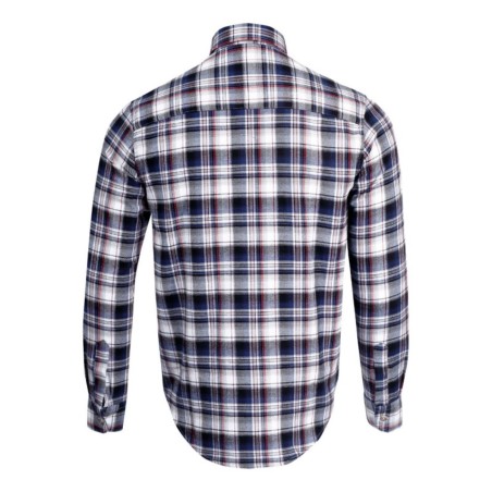 LAHTI PRO Koszula Flanelowa Szaro-Czarna S L4180401