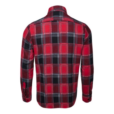 LAHTI PRO Koszula Flanelowa 120G/m2 CZERWONA S LPKF1S
