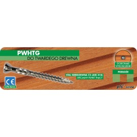 PGB PSF Wkręt do Drewna TROPIC 5x80 (200) Nierdzewny do Tarasu Tarasowy C2 PFWHTGC00005000802 2