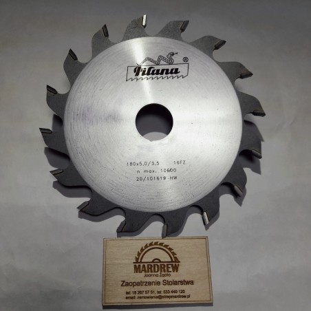 180x6,0/3,5/30 z-16 FZ PILANA Piła Do Rowkowania 5392 FZ T0552PB