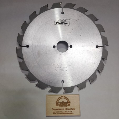 230x2,8/1,8/30 z-20 WZ PILANA Piła Spiekowa 5391 WZ T0820PB