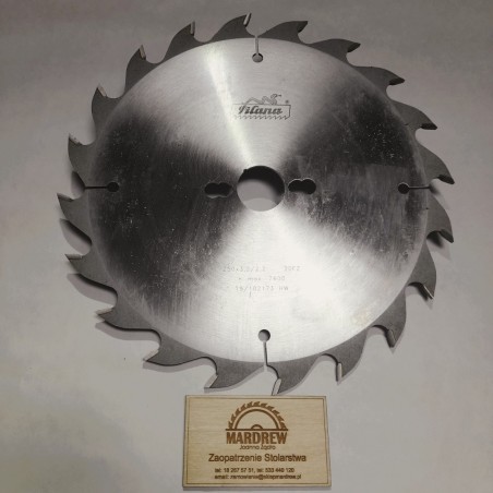 250x3,2/2,2/30 Z-20 FZ PILANA Piła Spiekowa 5380-40 FZ T0113PC
