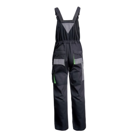 LAHTI PRO Ogrodniczki Ochronne Czarno-Zielone 3XL L4060660