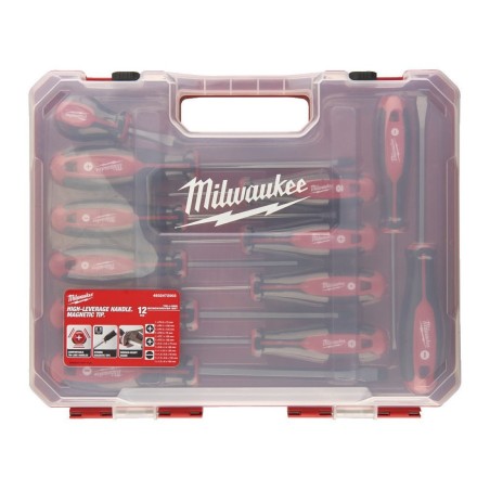 MILWAUKEE Zestaw Wkrętaków w Walizce 12szt 4932472003