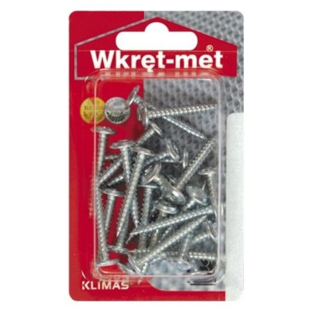 W Blister Wkrętów Podkładkowych Ocynk 4,2x40