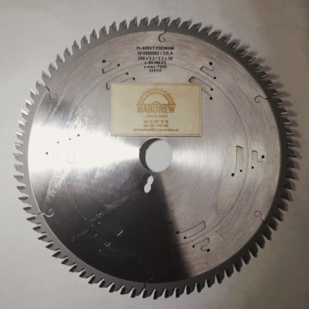 250x3,2/2,2/30 z-80 GS FABA Piła Spiekowa PI-505VT SP0505002 PREMIUM