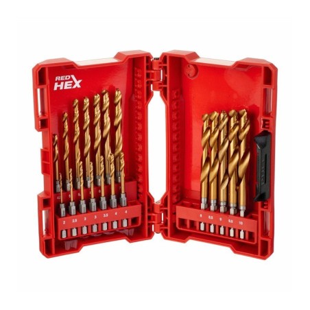 MILWAUKEE Zestaw Wierteł Do Metalu HEX 19szt. 48894760