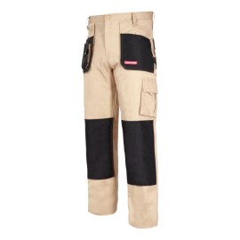 LAHTI PRO Spodnie do Pasa Beżowe S L4050148