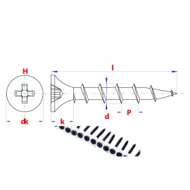 PGB Wkręt do płyt gips na taśmie 3.9x35 1000szt PG0GPC004003900357 2