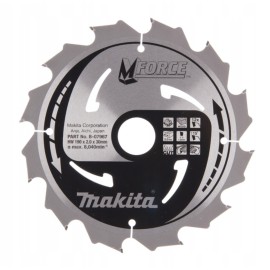 190x2,0x30 z12 MAKITA Tarcza Tnąca MFORCE B-07967