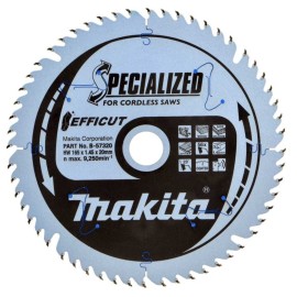 165x20 z56 MAKITA Tarcza Tnąca zębów EFFICUT do drewna, laminatu B-57320