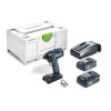 FESTOOL 18V Akumulatorowa zakrętarka udarowa TID 18 HPC 4,0 I-Plus 576482