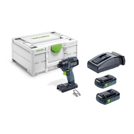 FESTOOL 18V Akumulatorowa zakrętarka udarowa TID 18 C 3,1-Plus 576485